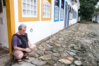 THE BRIDGE OF WINDS IN PARATY, BRAZIL, DECEMBER 2016